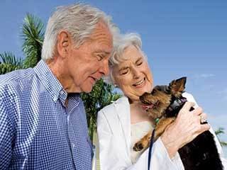 Small Pets are welcome at Lakeside at Mallard Landing