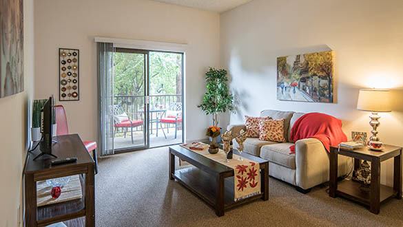 Model floor plan at Pasadena Highlands