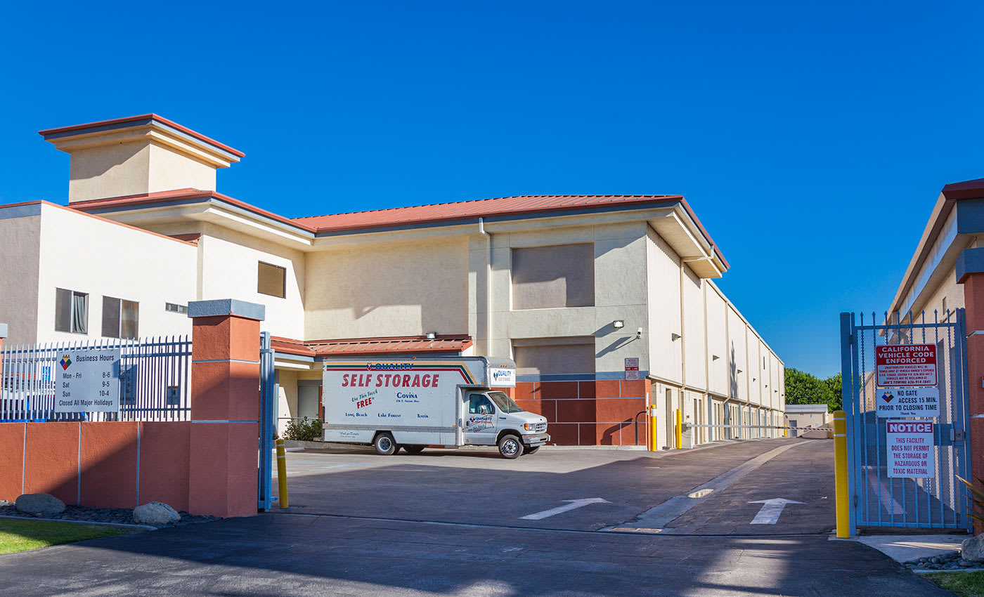 Come see us at AAA Quality Self Storage in Covina, California
