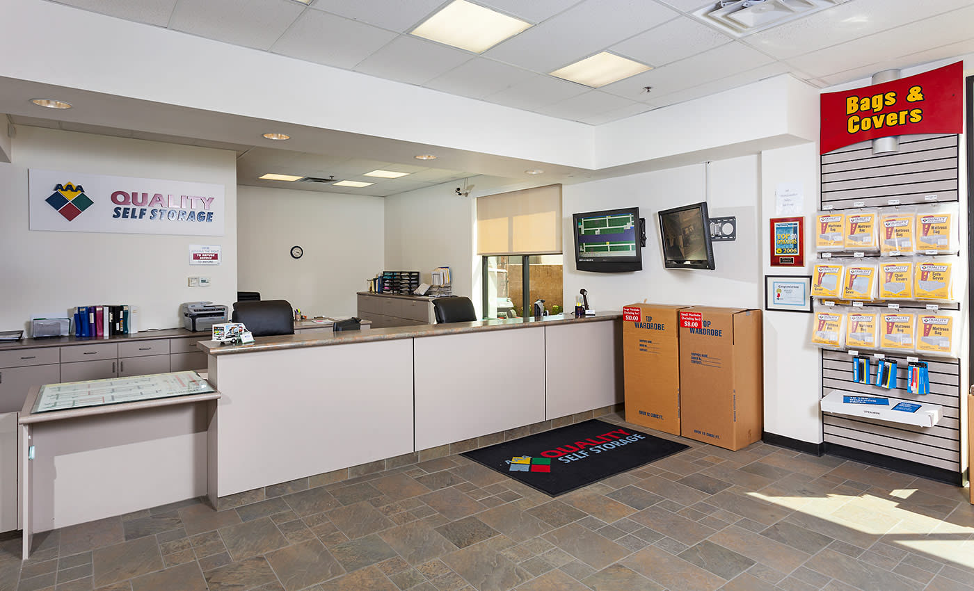 We offer packing and moving supplies at AAA Quality Self Storage in Lake Forest, California