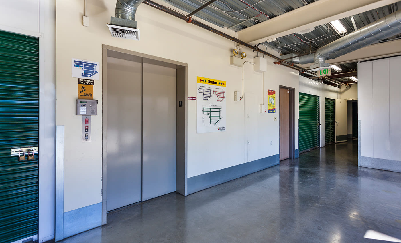 Clean facility at AAA Quality Self Storage in Tustin, California