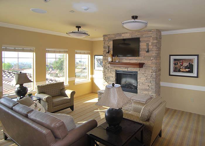 Our memory care facility in Highland feels like home