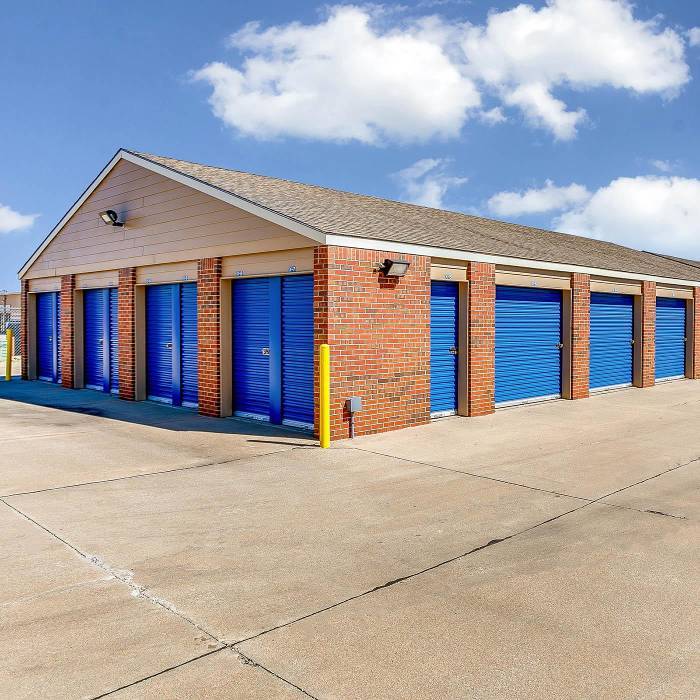 Climate controlled units at self storage in Wichita, KS