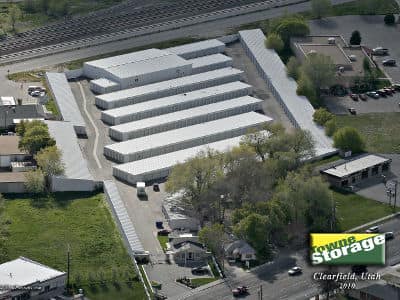 Aerial view of Towne Storage