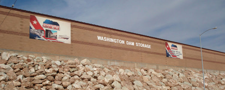 Sign from the road of Towne Storage in Washington, UT