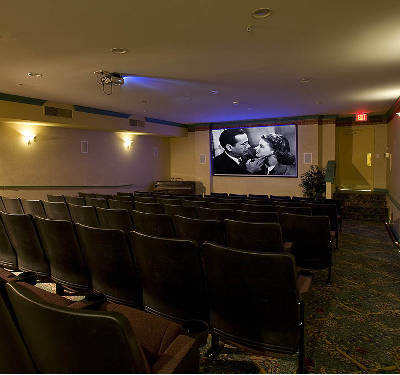 Movie room at Waltonwood Twelve Oaks in Novi, MI