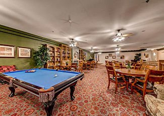 Clubhouse at our Henderson senior living facility