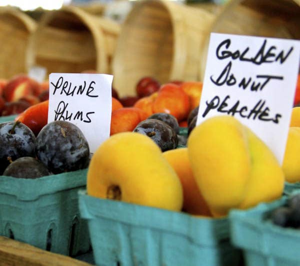 Local produce in the neighborhood of San Jose senior living