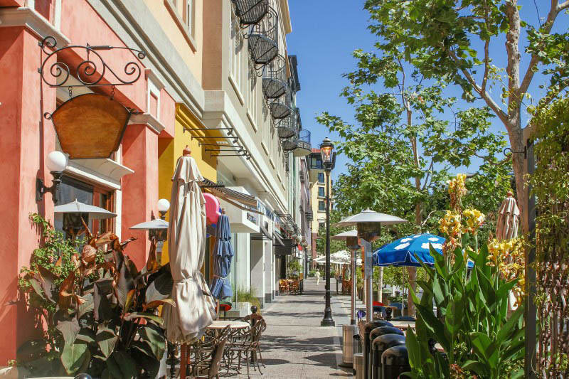 Shopping options at at senior living in San Jose
