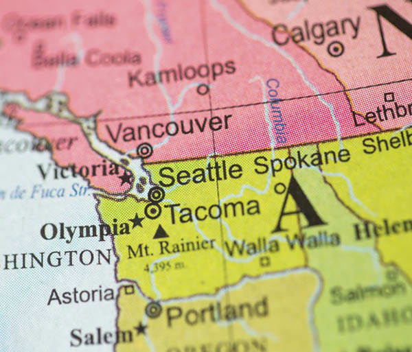 Map of the neighborhood of Tacoma senior living