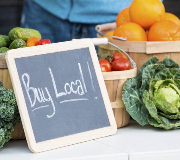 Local produce in the neighborhood of Huntington Beach senior living