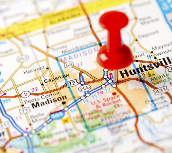 Map of the neighborhood of Bend senior living