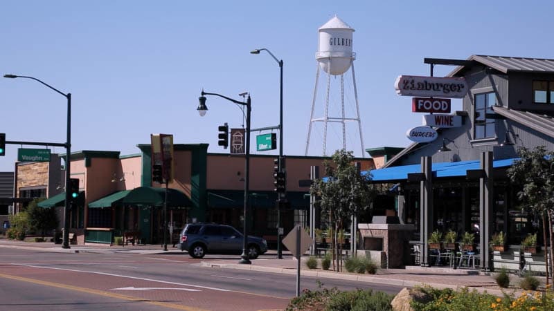 Neighborhood of senior living in Gilbert