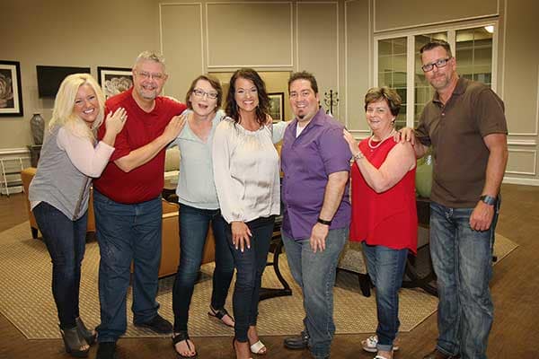 The lovely staff at Parkview on Hollybrook