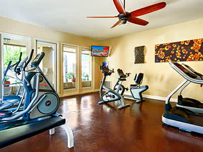 Workout area at Bella Vista