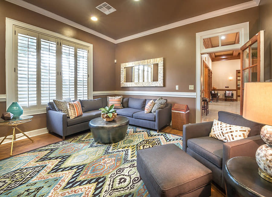 View of the clubhouse at Avana Stonebriar Apartments in The Colony, Texas