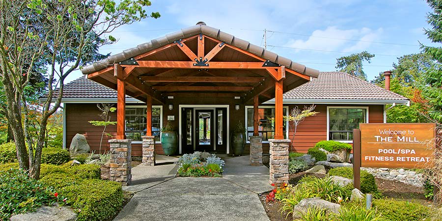 Leasing office at The Mill at Mill Creek Apartments