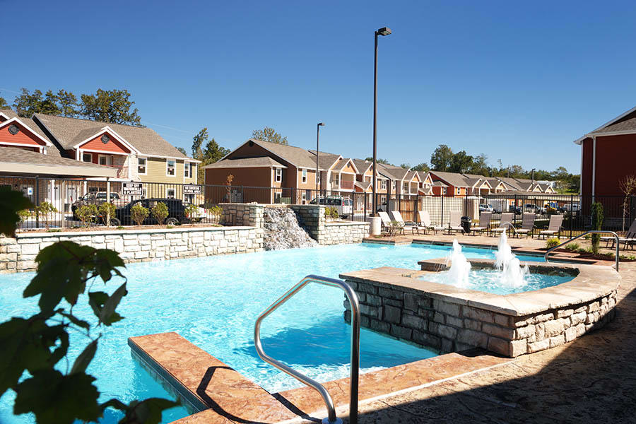 Community amenities at Bee Creek Apartments