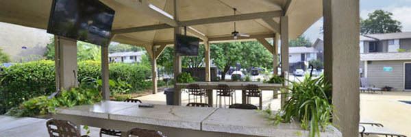 Eagles West Apartments has a community firepit