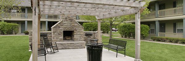 The Commons has a community firepit