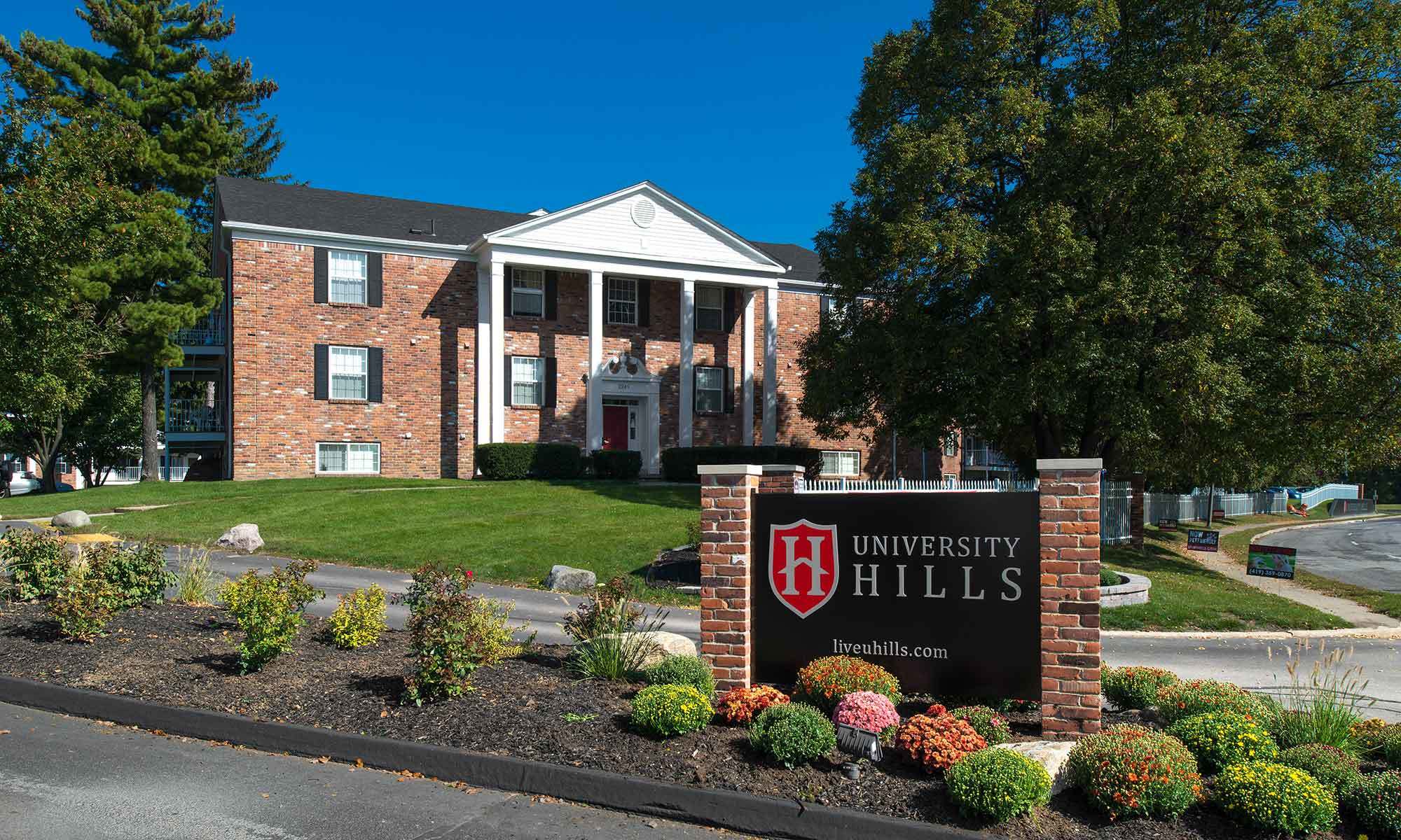 University Hills Off Campus Student Housing In Toledo OH