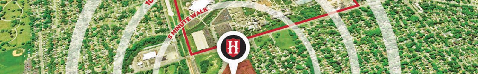 Directions to University Hills