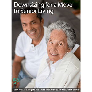 Downsizing for a move photo card at Aspired Living of Westmont