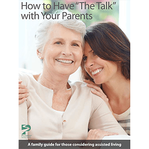 The talk photo card at Aspired Living of Westmont