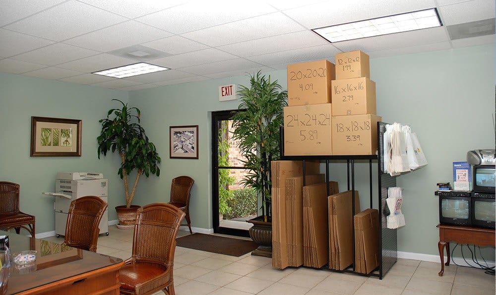 The office at Palma Ceia Storage in Tampa, Florida