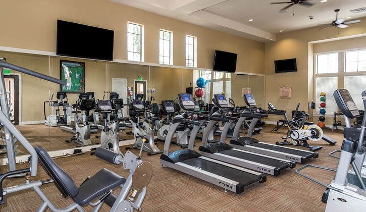 State of the art fitness center at Hacienda Club