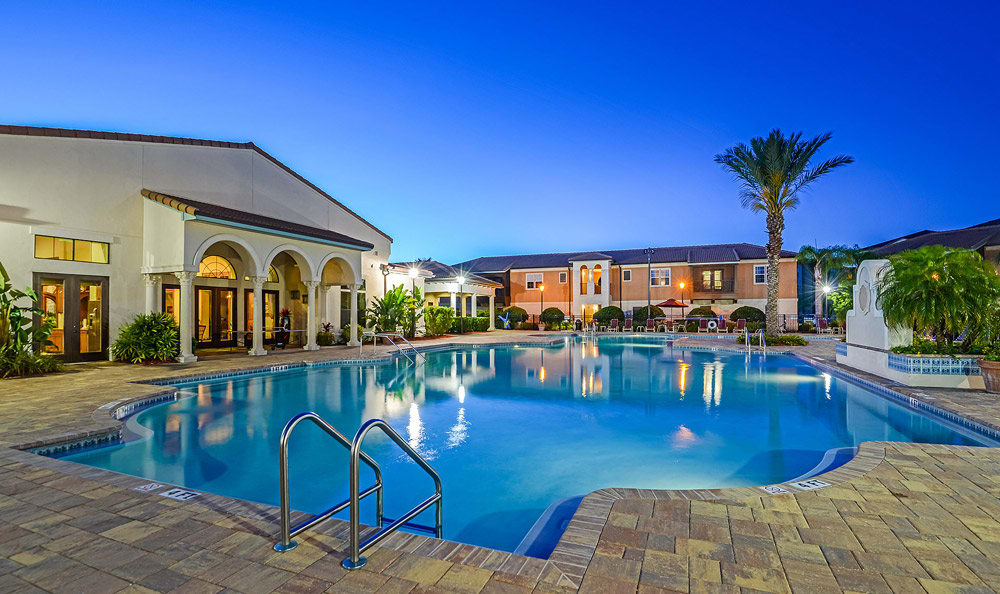 Visit our pool at Hacienda Club