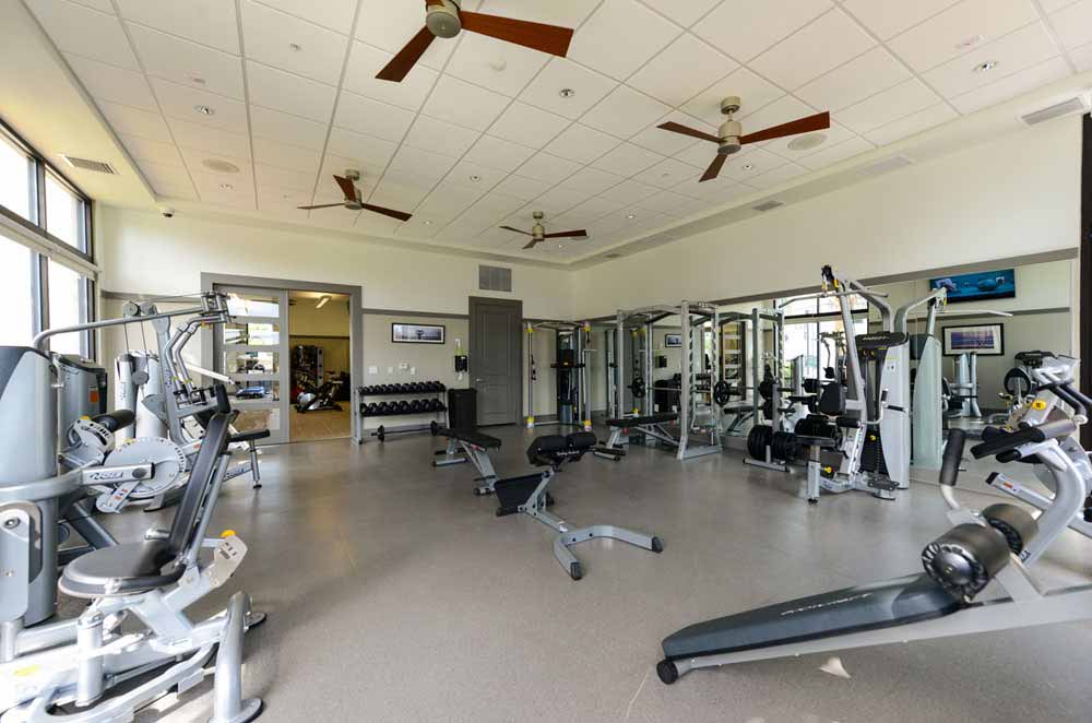 Fitness center at Spyglass