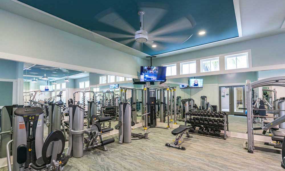 State of the art fitness center at Alaqua