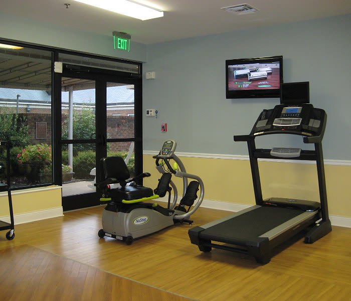 The Clinton Presbyterian Community offers fitness and wellness opportunities to their residents.