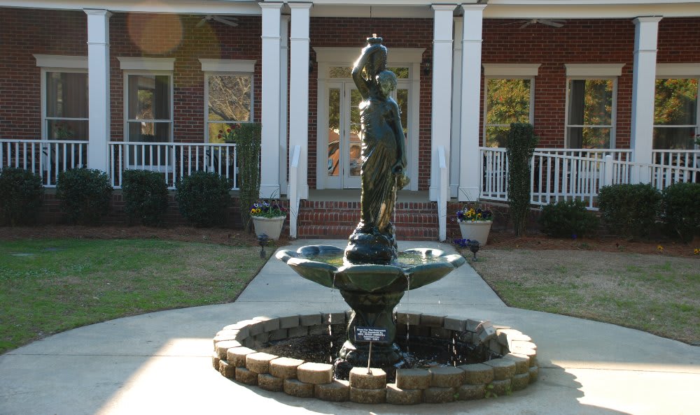 Hood fountain at The Florence Presbyterian Community in Florence, SC