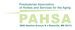 Presbyterian Association for Homes and Services for the Aging logo