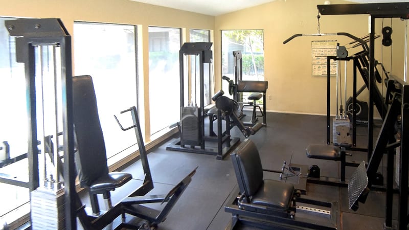 Empty room with large window at Cambury Place Apartments
