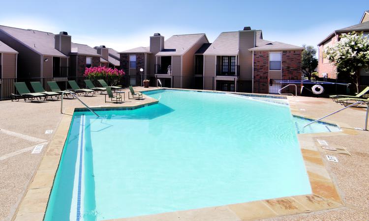 Our apartments in Fort Worth, TX showcase a luxury swimming pool