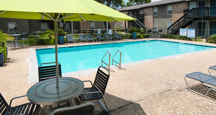 Swimming pool at The Park at Clear Lake in Houston, TX