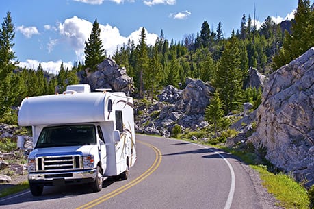 RV storage available at Northwest Crossing Self Storage in Bend, Oregon