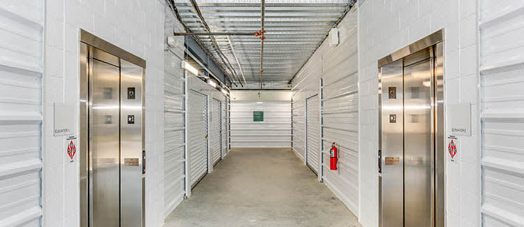 Elevators And Other Convenient Features at Happy Boxes Self Storage in Newport News, Virginia