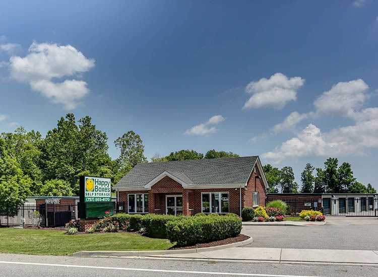 Exterior of Self Storage in Hampton, Virginia