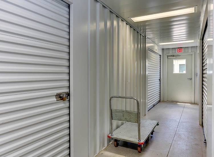 Moving carts at Self Storage in Hampton, Virginia
