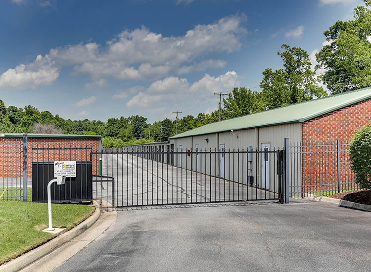 Access gate at Self Storage in Chesapeake, Virginia