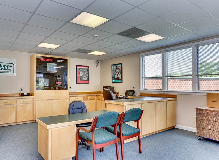 Lobby at Self Storage in Chesapeake, Virginia