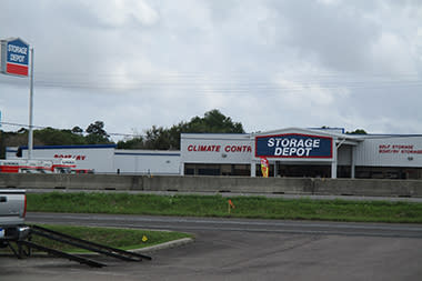Clean and bright storage at Storage Depot