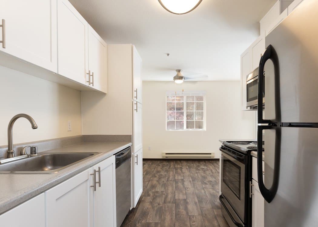 Kitchen at Renaissance at 29th Apartments