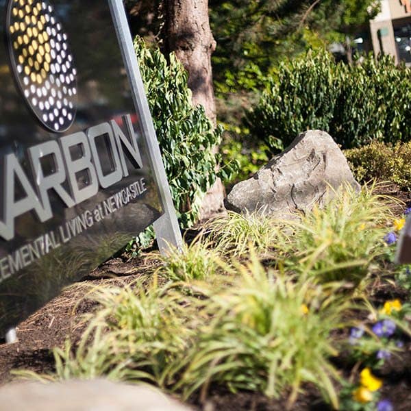 Enjoy the neighborhood at Karbon Apartments in Newcastle