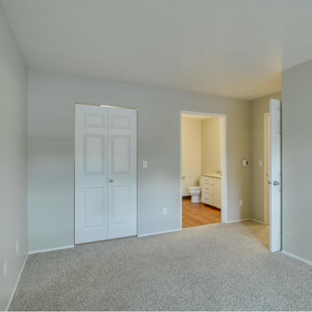 Master Bedroom at Carriage Park Apartments in Vancouver