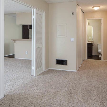 Living Room at Hillside Terrace Apartments in Lemon Grove